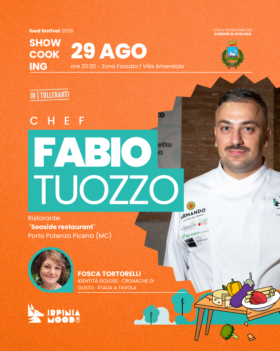 Show Cooking | Fabio Tuozzo × Fosca Tortorelli